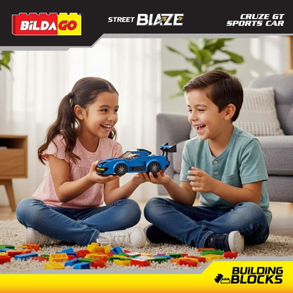 Bildago Street Blaze - Cruze GT Sports Car (SP13421), 3-in-1 Model (150 PCS)