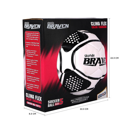 Skoodle Braven Color Changing Football Size 5 (Climafex)