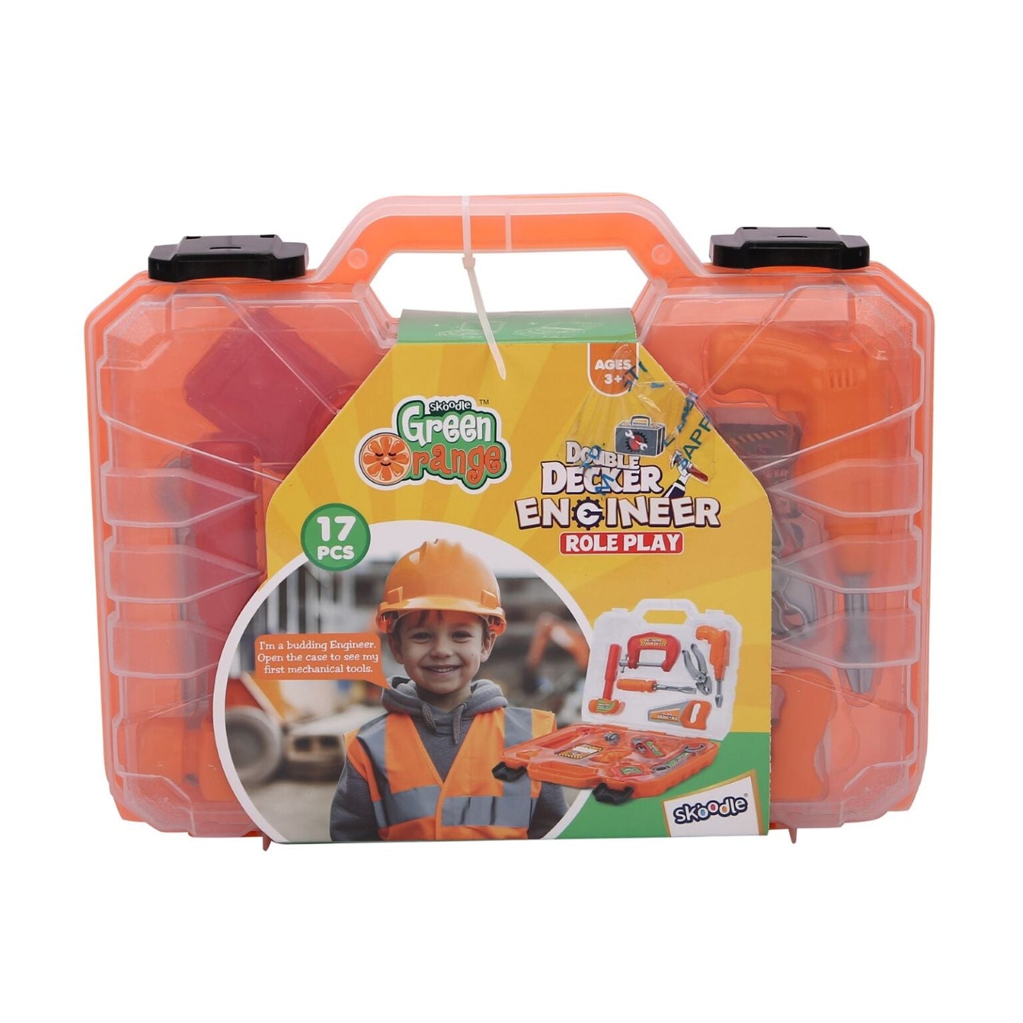Skoodle Double Decker Engineer Suitcase Role Play