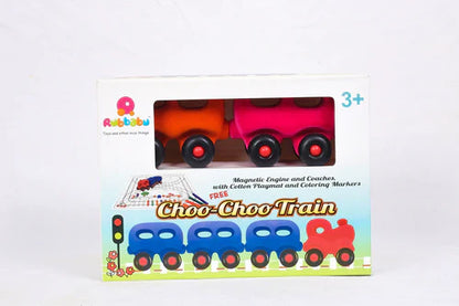 Magnetic Wholedout Choo Choo Train & Coaches