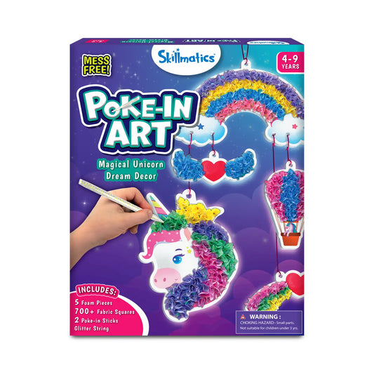 Poke-in Art: Magical Unicorn Dream Decor | No Mess Art for Kids (ages 4-9)
