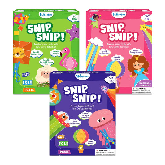 Cut, Paste & Create Combo (ages 3-7)