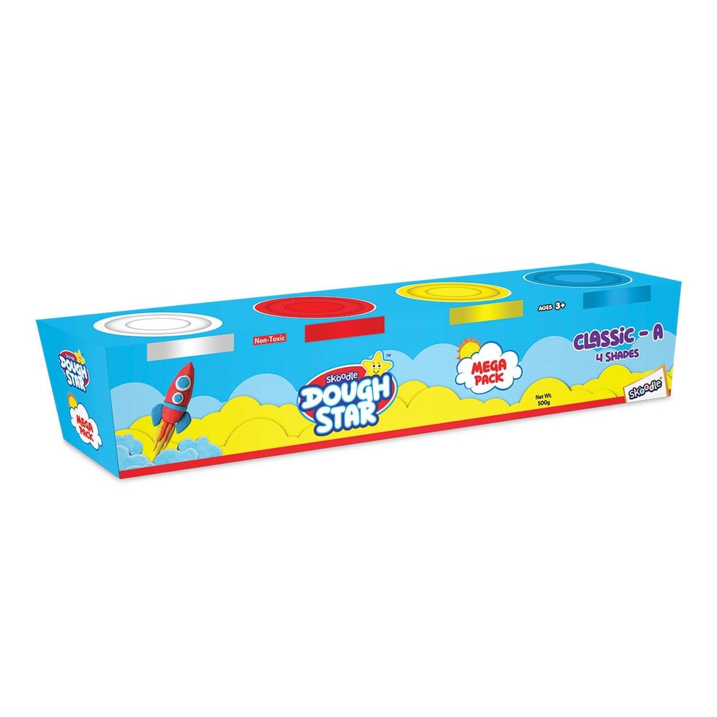 Skoodle Dough Star Mega 125 Gm - Pack Of 4A