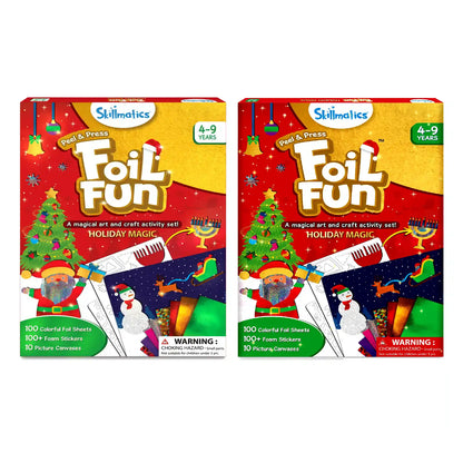 Twice the Foil Fun Holiday Magic Bundle (ages 4-9)