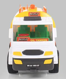 United Agencies Friction Power Motoplay Oil Tanker Toy...
