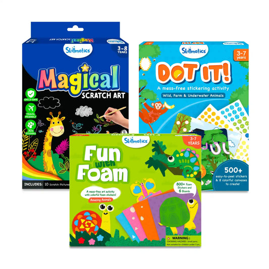 The Ultimate Animal Art Bundle (ages 3-8)