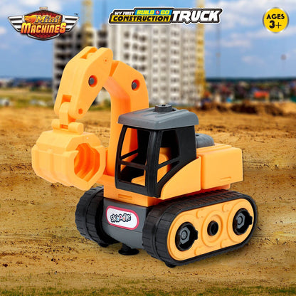 Skoodle Build & Go Excavator Truck