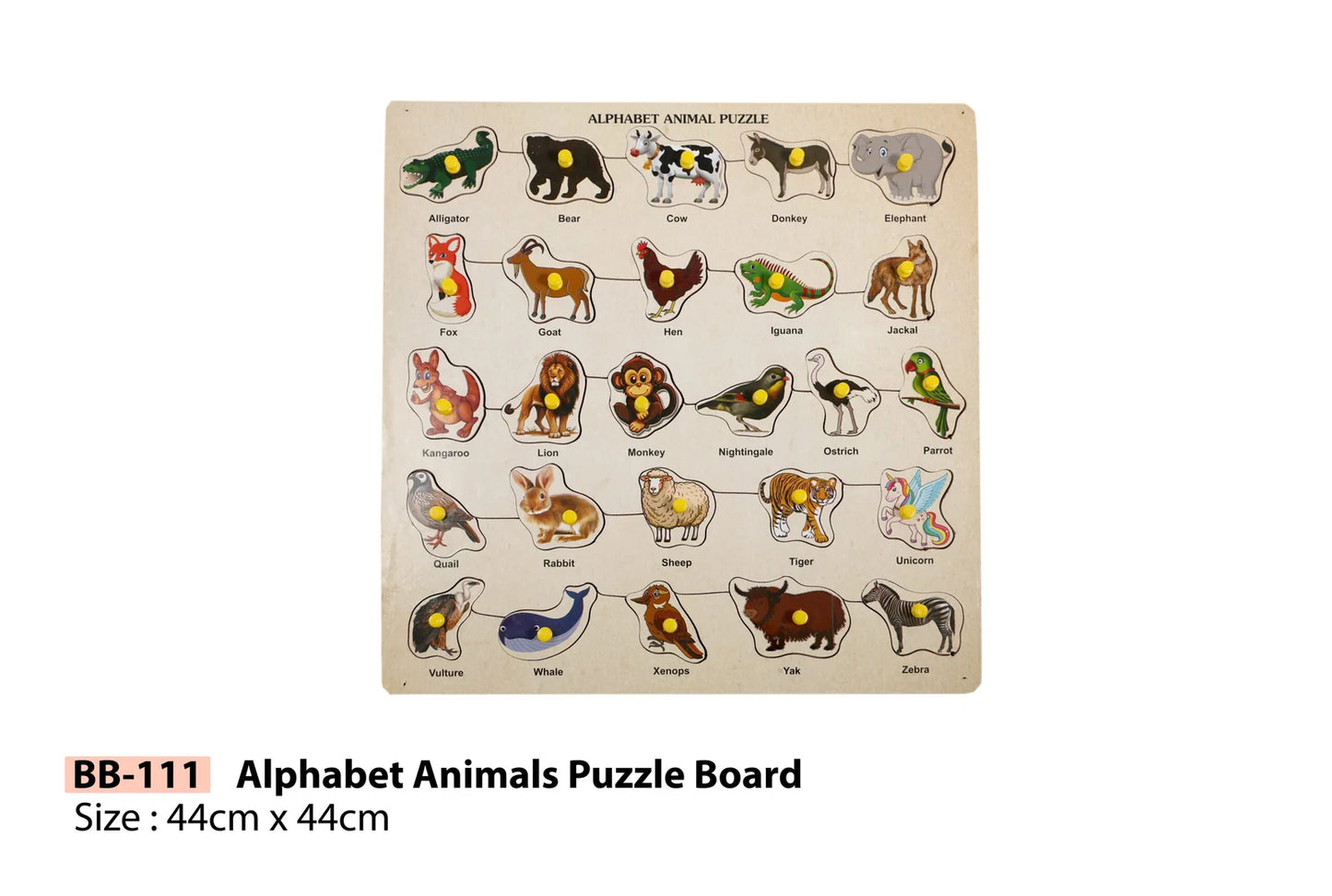 WILD ANIMALS BOARD