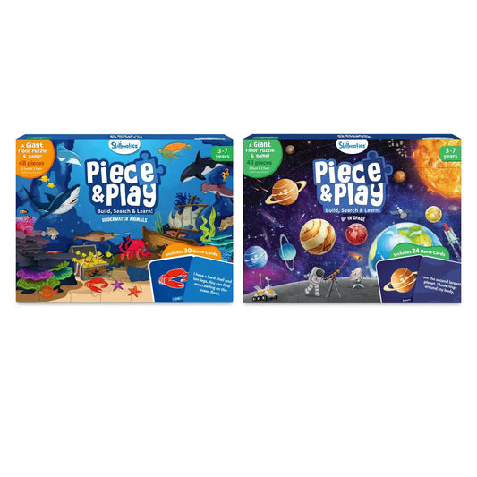 Piece & Play: Combo | Floor Puzzle & Game (ages 3-7)