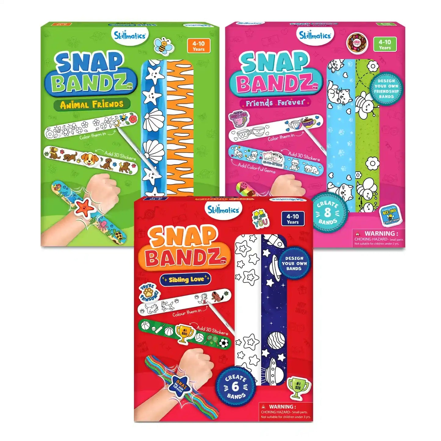 Festive Special Snap Bandz Bundle (ages 4-10)