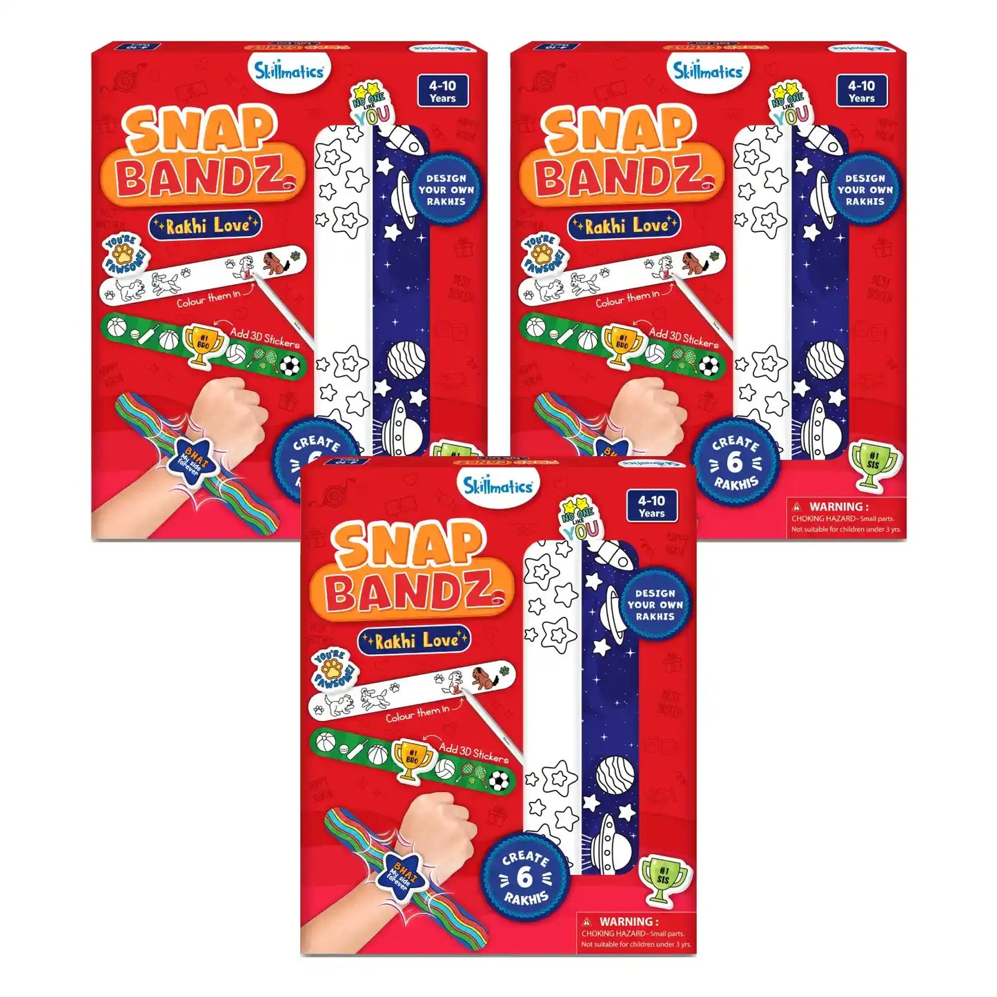 Thrice the Festive Love Bundle (ages 4-10)