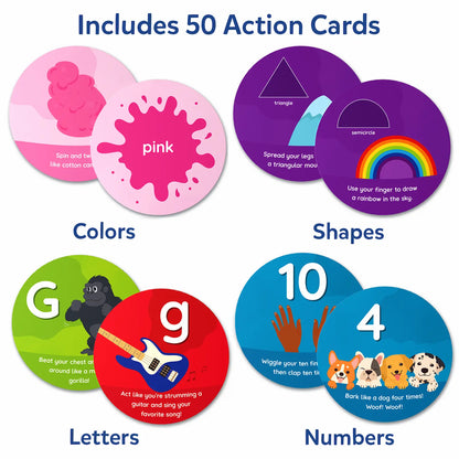 Jump And Learn - Flash Cards for Toddlers (ages 2-5)