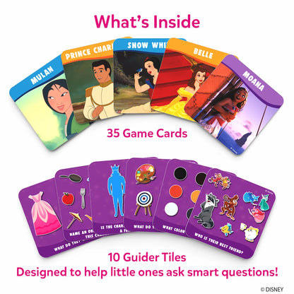 Guess in 10 Junior: Disney Princess  | Trivia card game (ages 3-6)