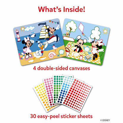 Dot it! - Mickey And Friends | No Mess Sticker Art (ages 3-7)