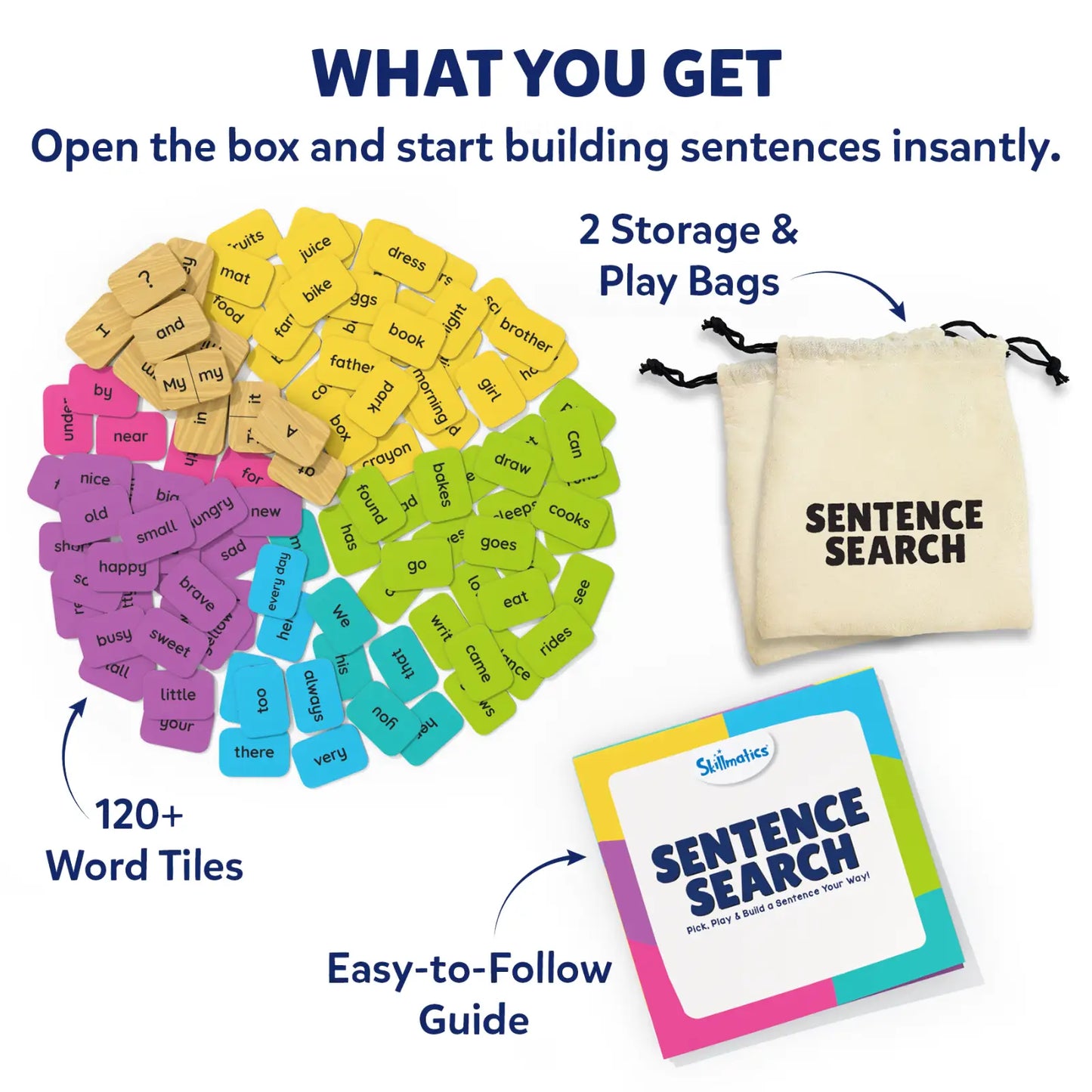 Spelling & Sentence Building Bundle (ages 5-12)