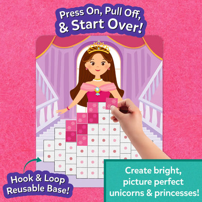 Felt Fun: Unicorns & Princesses | Reusable 3D Craft Kit (ages 3-8)