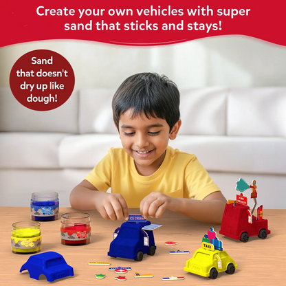 Sandeezy Treats & Trucks Bundle (ages 3-7)