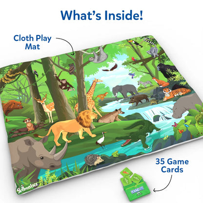 Found It! Jr. Amazing Animals: Play Mat & Floor Game | Smart Scavenger Hunt (18 months+)