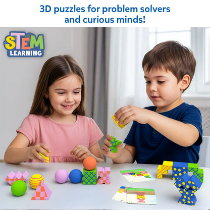 Brain Blocks | 3D Early STEM Building Blocks for Kids | Gifts for Ages 4-7