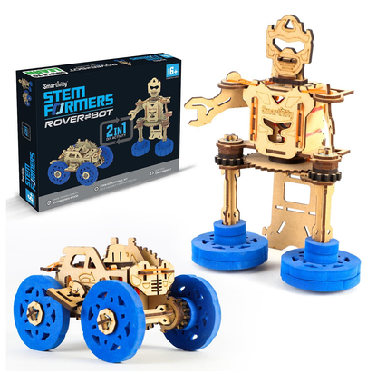DIY Wooden Robot Kit