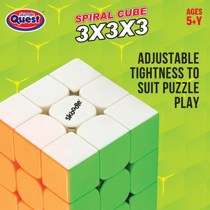 Skoodle Quest Spiral Cube (3X3X3)