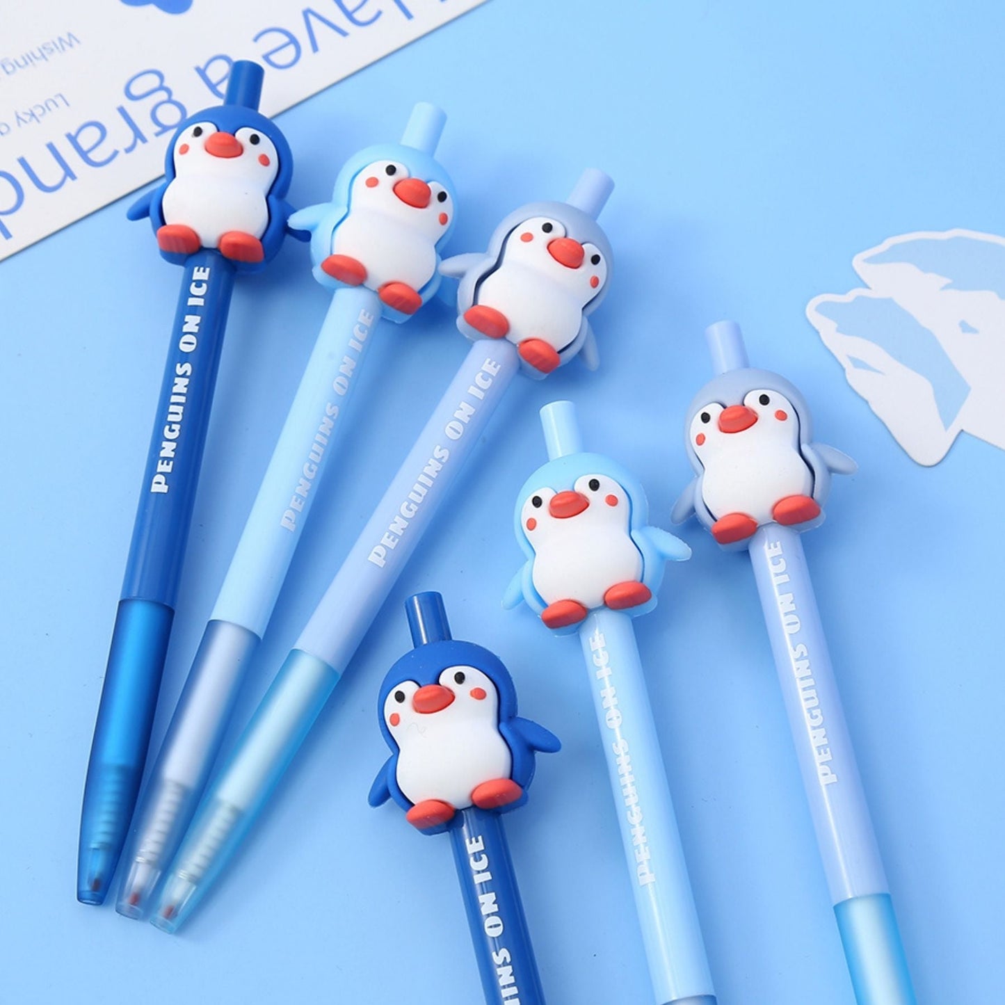 Tykle Penguin Click Pen (0.5mm) - Waddle into Writing!