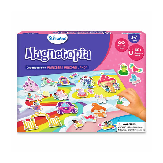 Magnetopia - Princess & Unicorn Land! | Interactive Pretend Play Set (ages 3-7)