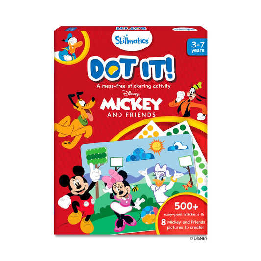 Dot it! - Mickey And Friends | No Mess Sticker Art (ages 3-7)