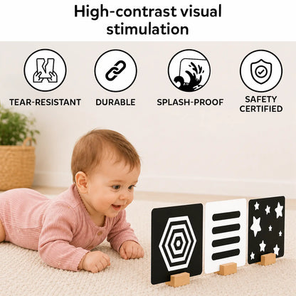 High Contrast Flash Cards for Infants (0-12 months)