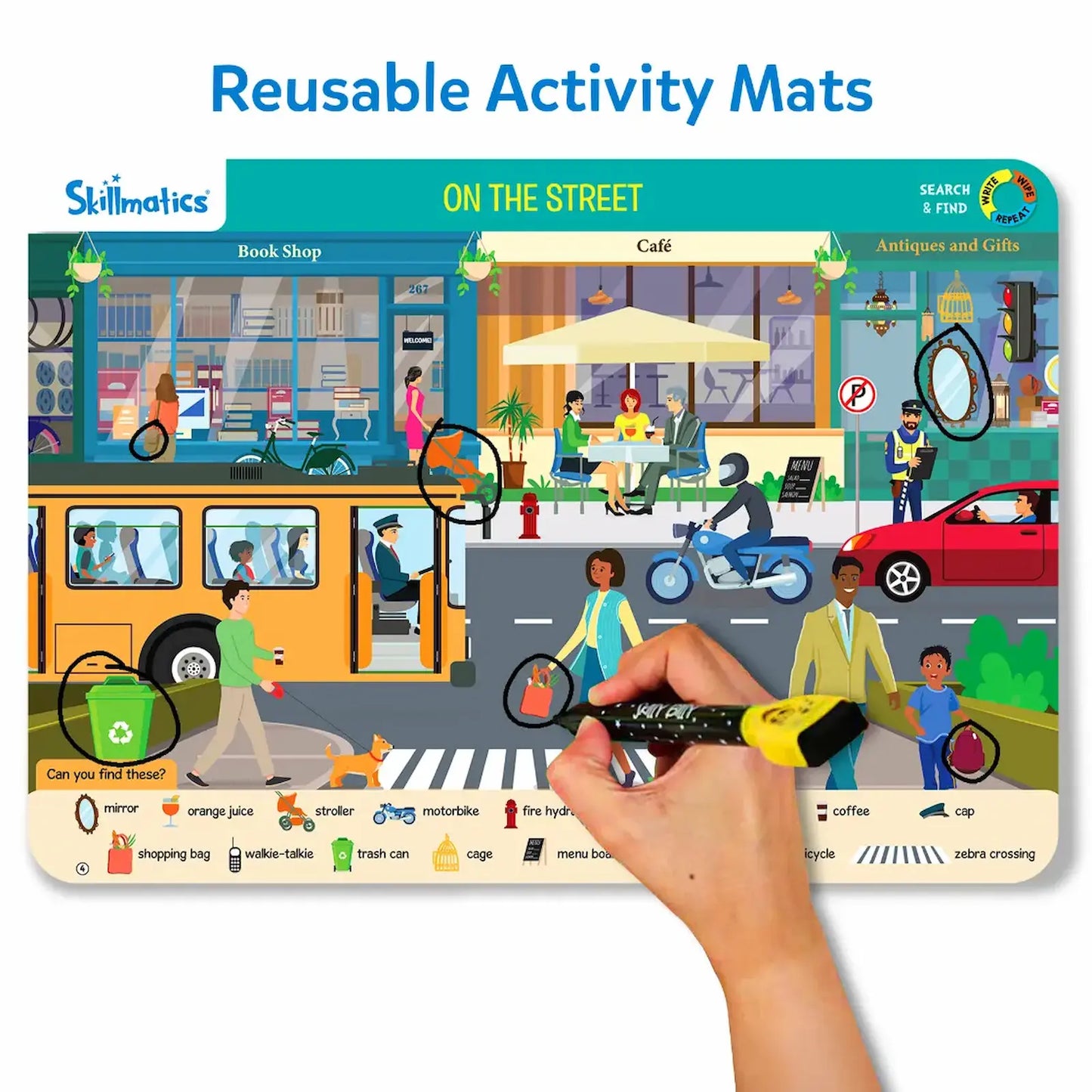 Search & Find Megapack | Reusable Activity Mats (ages 3-6)