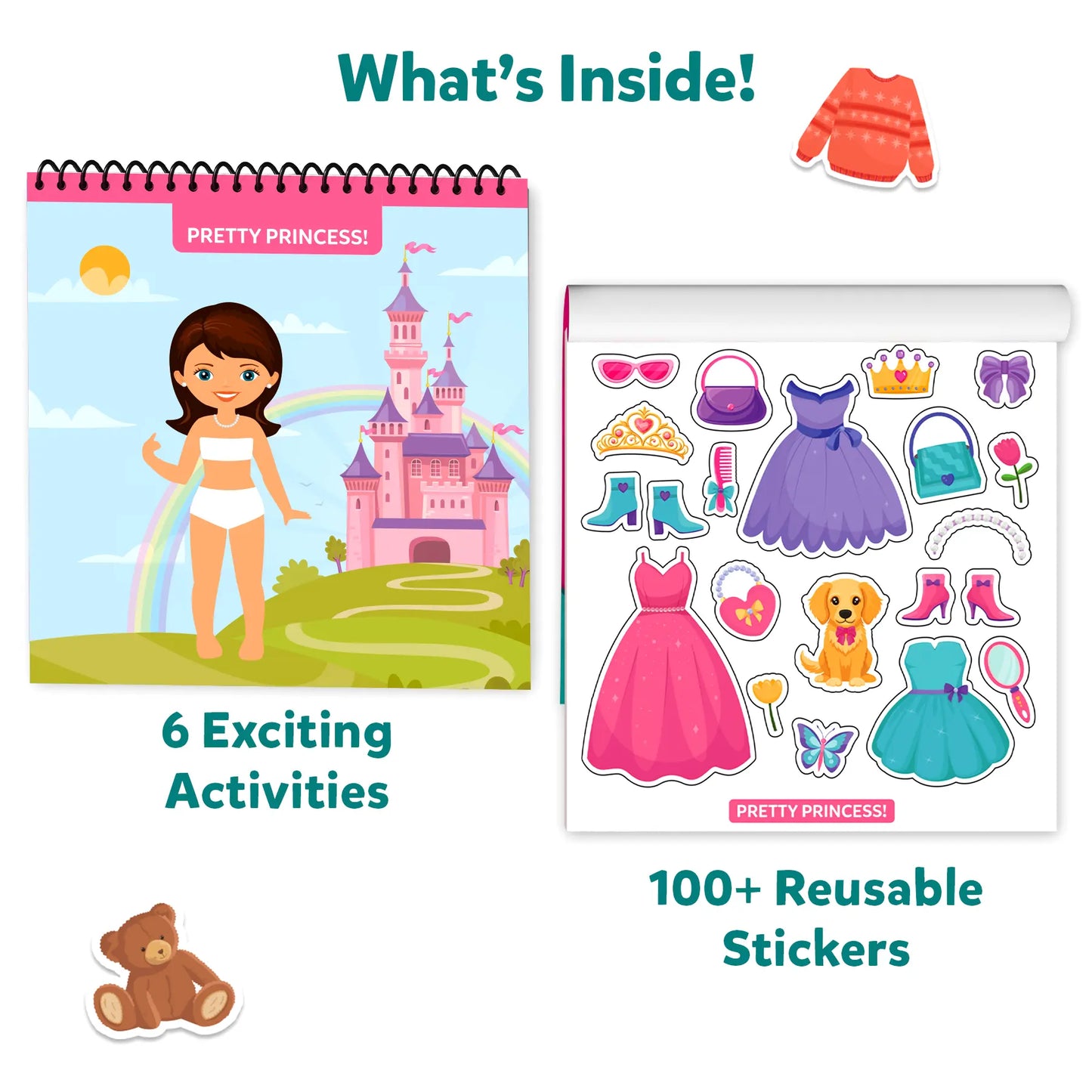 Enchanted Reusable Sticker Set (ages 3-7)