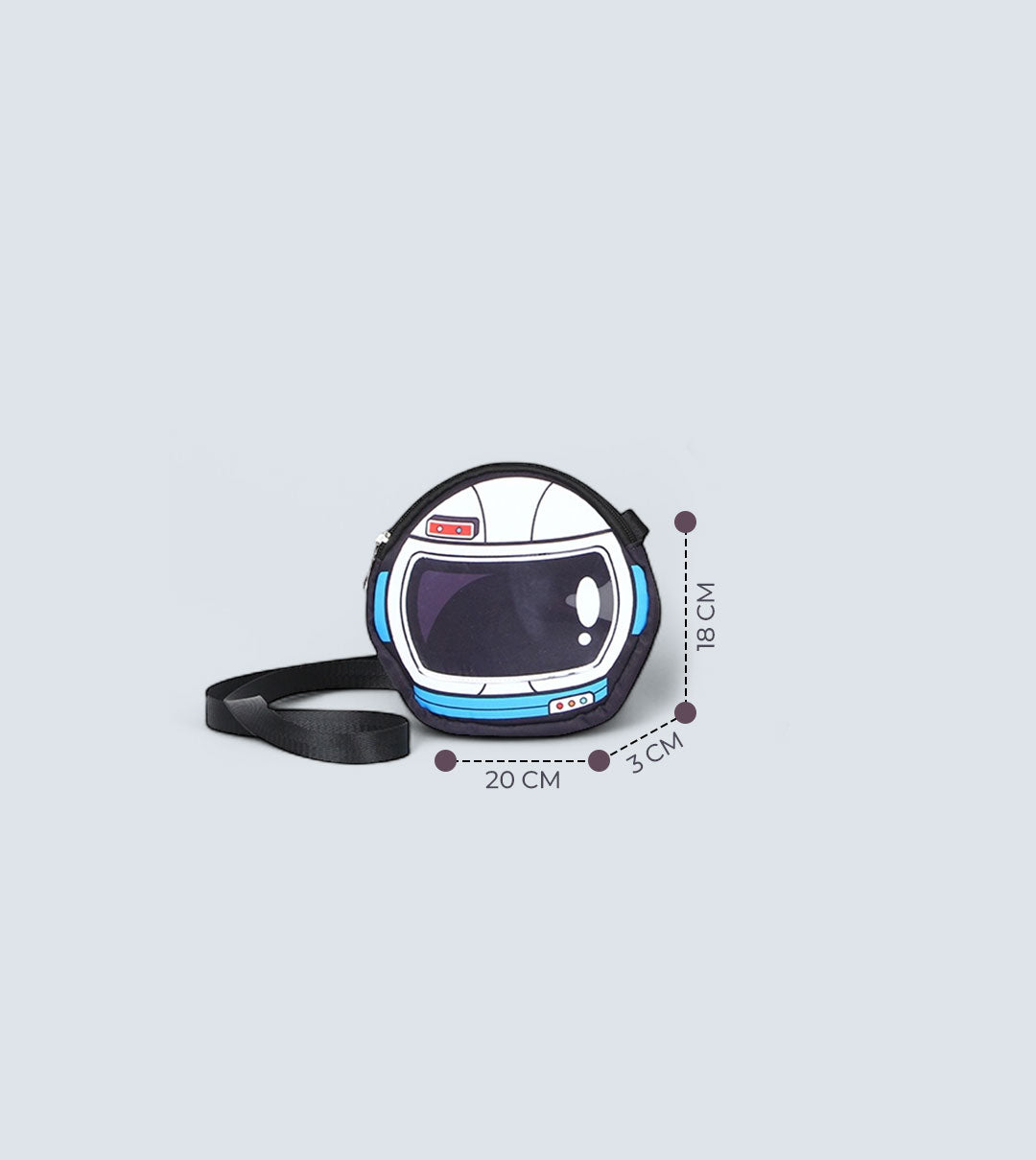 Spaceman Backpack Two-in-One – Detachable Sling Bag & 3D Design | TYKLE
