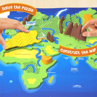 Mapology Kit – Physical Features of India & World