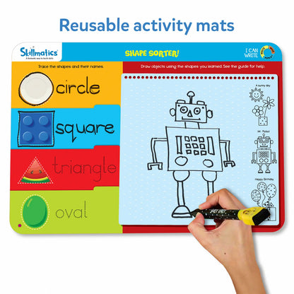 I Can Write | Reusable Activity Mats (ages 3-6)