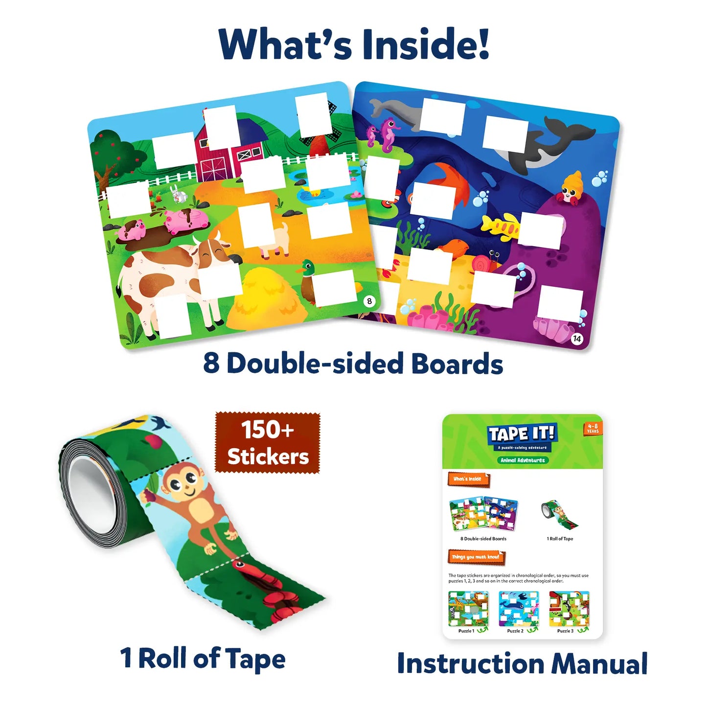 Animal Spot & Play Bundle (ages 4-8)