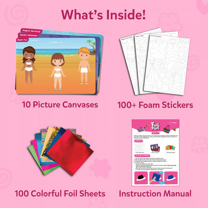 Foil Fun: Dress Up | No Mess Art Kit (ages 4-9)