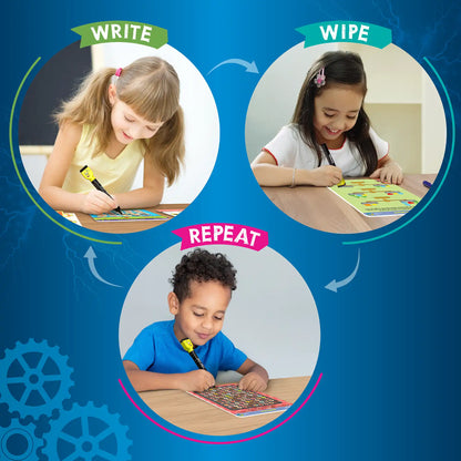 Mind Challenge | Reusable Activity Mats (ages 6+)