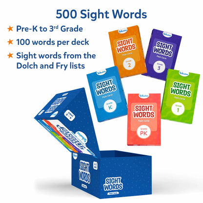 Flash Cards: Sight Words (ages 4-9)