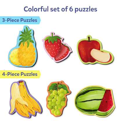 My First Puzzle Set: Fruit Fun (ages 3-6)