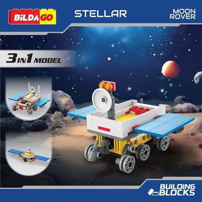 Bildago Stellar - Moon Rover (SP13428) - 3-in-1 Model (135 PCS)