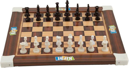 Kirat 2in1 Wooden Chess & Ludo Game with all accessorie...