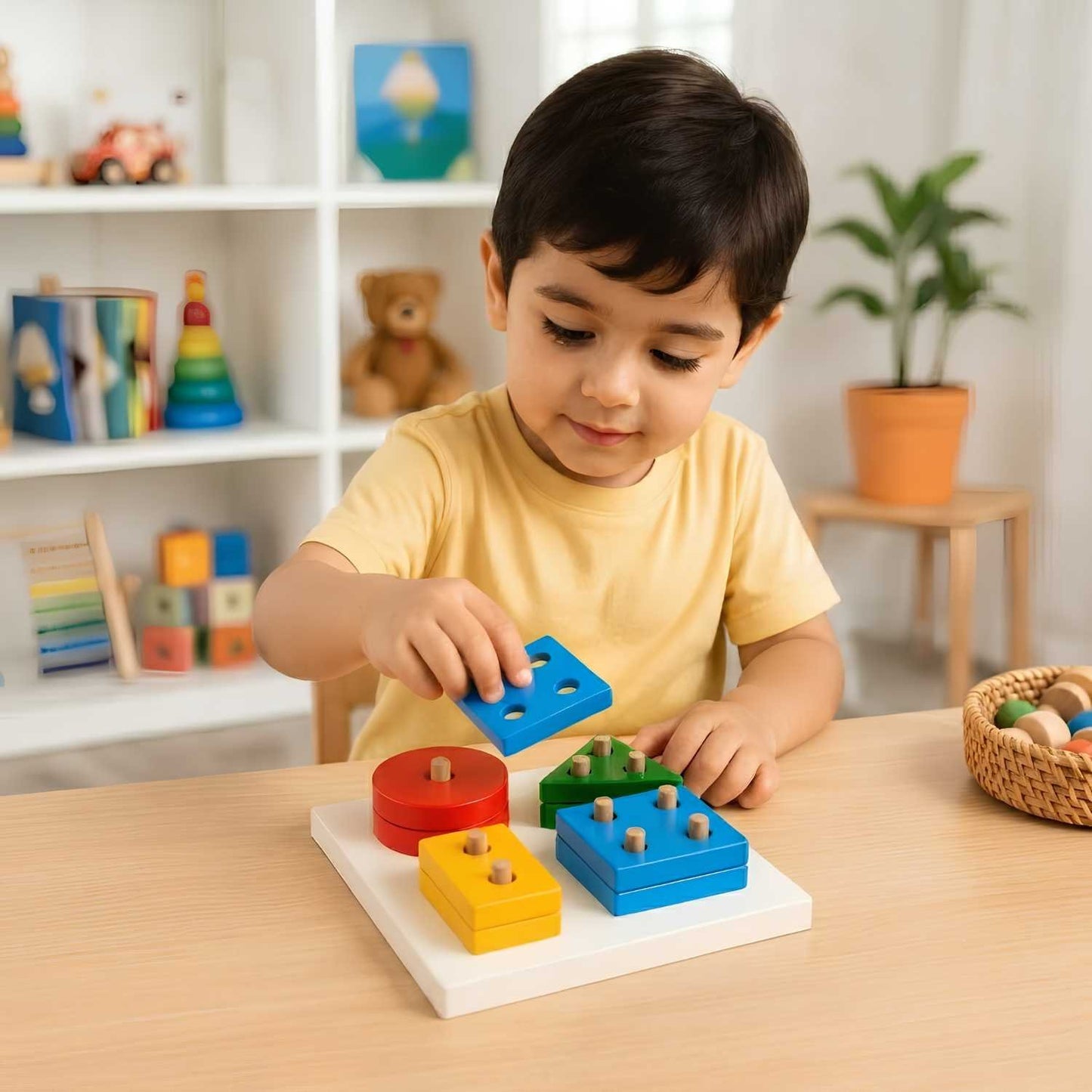 Shapes Toy | Bluebells Toys | Online Educational Toys | Fun Toys | Online Wooden Toys | Fun Playing Toy for kids