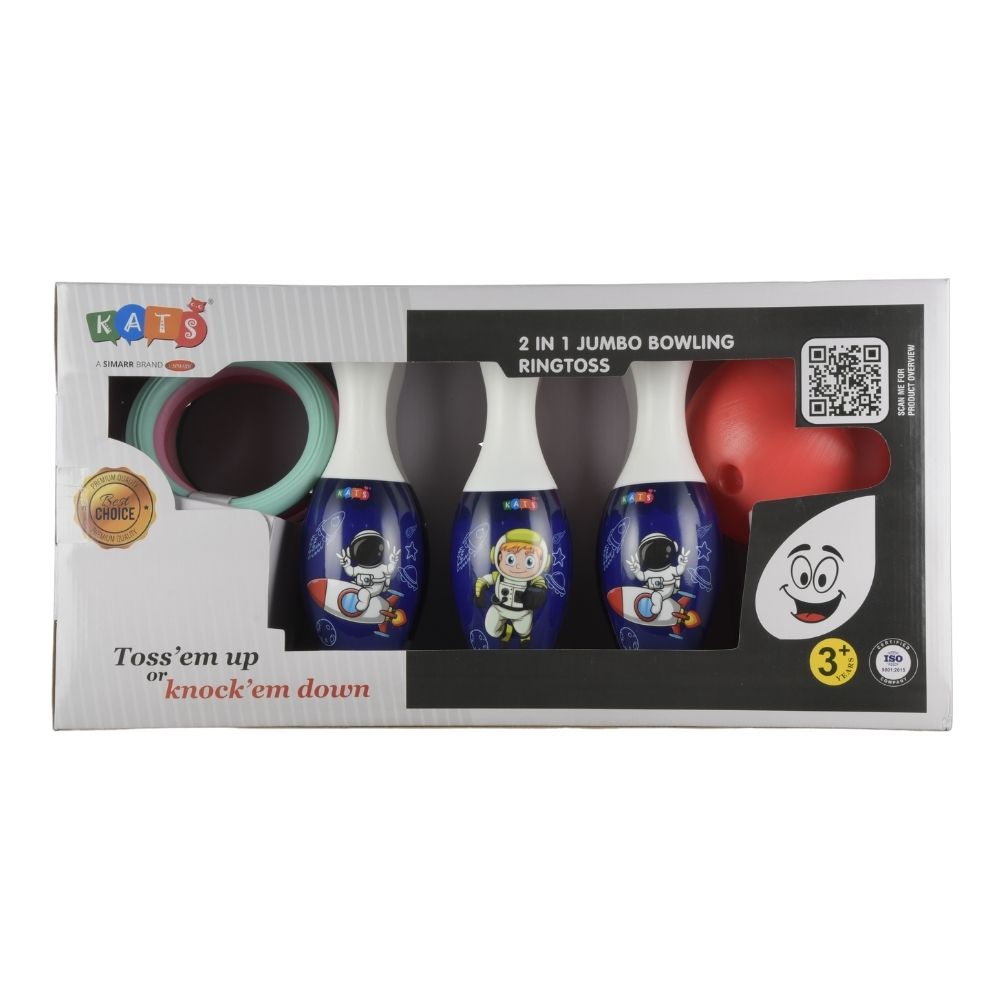 2 In 1 Jumbo Bowling Ringtoss