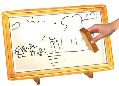 Funskool Giggles Learn N Write Slate | 2-in-1 Magnetic & Dry Erase Learning Board for Kids | Multicolour | Age 3+ Years