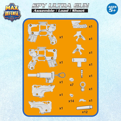 Skoodle Max Defense Spy Ultra Gun - (White)