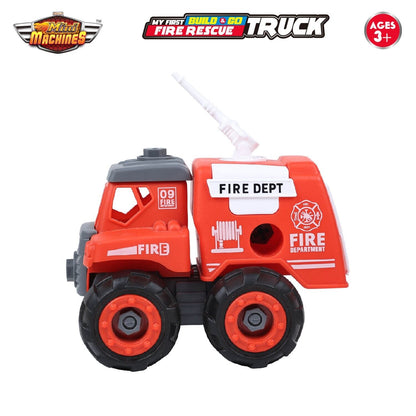 Skoodle Build & Go Fire Extinguisher Truck