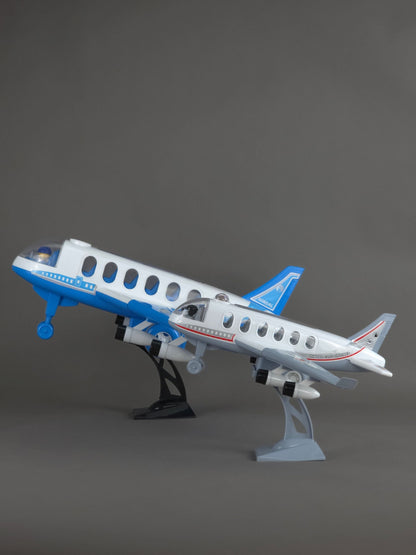 Hindal Clic Airline International - Friction Powered Toy Airplane for Kids
