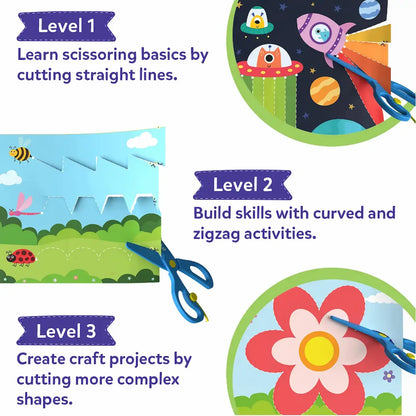 Snip Snip | Art & Craft Activity Kit (ages 3-7)