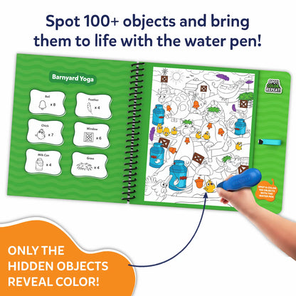 Water Spotter: Animals At Play | Reusable Search & Find Book (ages 4-8)