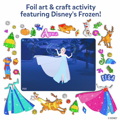 Foil Fun: Disney Frozen | No Mess Art Kit (ages 4-9)